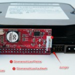 IDE SATA Adapter Anschluss