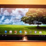 Tablet PC mit Folie